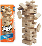 Jenga GIANT Genuine Hardwood Game (Stacks to 4+ feet. Ages 8+)
